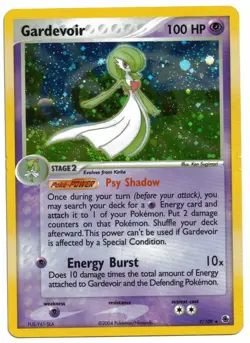 Pokemon Card: Gardevoir HOLO 7/109 EX Ruby and Sapphire Set Rare! GD - Image 1