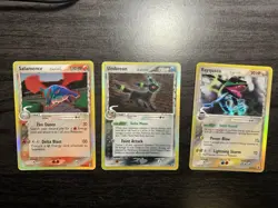 Delta Species Era Pokemon Lot - Mixed Types - EX/NM Vintage Mid-2000s Cards - Image 1
