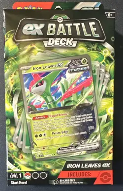 Pokemon TCG Iron Leaves ex Battle Deck 60 Card Deck~ Factory Sealed ! - Image 1