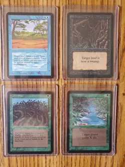 MAGIC THE GATHERING Lot of Four (4) ALPHA Cards Very Nice Condition READ - Image 1