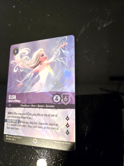Lorcana Elsa - Spirit of Winter The First Chapter Enchanted #207 RAW Just Pulled - Image 3