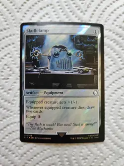 Skullclamp Surge Foil MTG Fallout PIP 766 NM Unplayed - Image 1