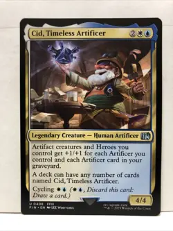 MTG Cid, Timeless Artificer Magic: The Gathering Final Fantasy #0408 - Image 1