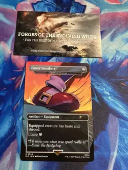 Power Sneakers - Lightning Greaves Sonic Hedgehog Secret Lair - Image 1