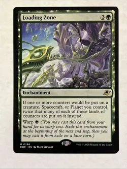 LOADING ZONE mtg NM-M Edge of Eternities 0196 Rare Enchantment - Image 1