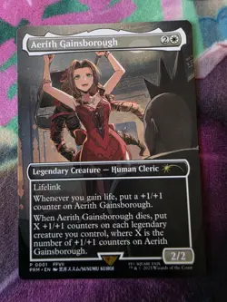 Aerith Gainsborough MTG RC PROMO NM Non-Foil | FINAL FANTASY - Image 1