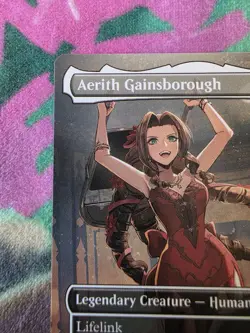 Aerith Gainsborough MTG RC PROMO NM Non-Foil | FINAL FANTASY - Image 2