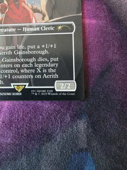 Aerith Gainsborough MTG RC PROMO NM Non-Foil | FINAL FANTASY - Image 4