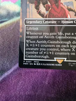 Aerith Gainsborough MTG RC PROMO NM Non-Foil | FINAL FANTASY - Image 5