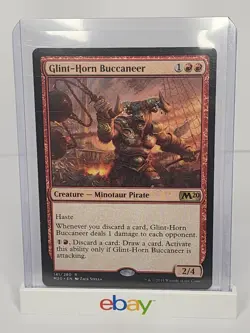 MTG Glint-Horn Buccaneer Core Set 2020 141/280 Regular Rare NM/M Pack Fresh - Image 1