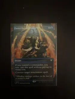 Fierce Guardianship (Borderless) Commander Masters Regular - Image 1