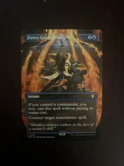 Fierce Guardianship (Borderless) Commander Masters Regular - Image 2