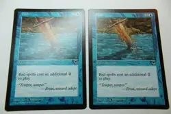 MTG Chill x2- -Tempest-Lightly Played - Image 1