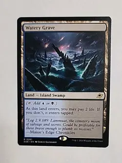MTG Watery Grave (261) | NM | Edge of Eternities {EOE} - Image 1