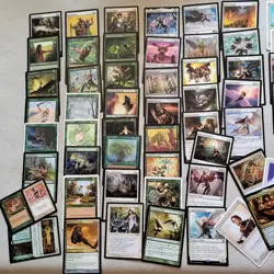 Magic Whole COMMANDER Deck MTG - Green and White Angelic ANGELS Tribal themed - Image 3