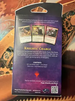 MTG Magic Throne of Eldraine Brawl Deck KNIGHT'S CHARGE English Sealed - Image 2