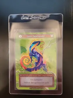 Lava Salamander Sorcery Contested Realm Alpha Exceptional Foil - Image 1