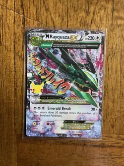 Pokemon TCG Holo Rayquaza EX 76/108 Celebrations Classic Collection M/Nm - Image 1