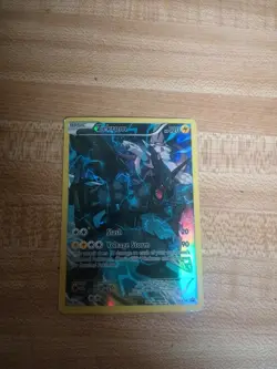 Zekrom XY76 Pokemon TCG Black Star Promo Full Art Holo Moderate Play - Image 2