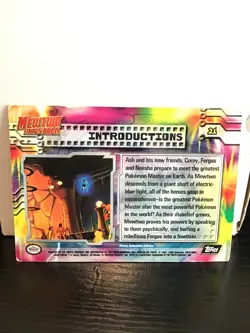 Pokemon TOPPS Mewtwo Strikes Back Movie Holo Introductions 21 - Image 2