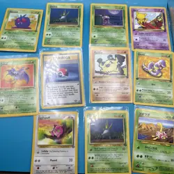 Vintage Pokemon Lot: Base Set, Jungle WOTC, 1st Edition team Rocket, Neo - Image 1