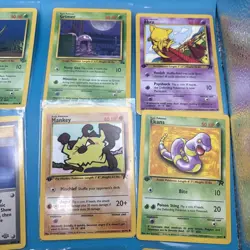 Vintage Pokemon Lot: Base Set, Jungle WOTC, 1st Edition team Rocket, Neo - Image 2