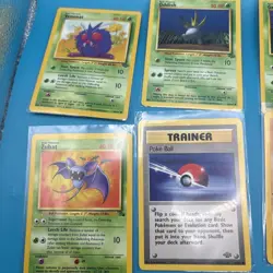 Vintage Pokemon Lot: Base Set, Jungle WOTC, 1st Edition team Rocket, Neo - Image 3