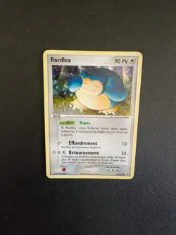 Carte pokemon Ronflex 15/112 Holo Ex Rouge feu Vert Feuille FR - Image 1