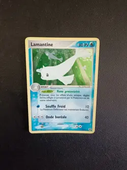 Carte Pokemon Lamantine 3/112 Holo Ex Rouge Feu Vert Feuille FR - Image 1
