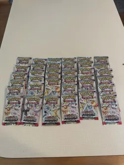 36x Packs Pokemon TCG Prismatic Evolutions Booster Packs - Image 1