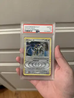 Pokemon TCG 2009 Diamond & Pearl Black Star Promo ARCEUS Holo #DP50 • PSA 7 - Image 1