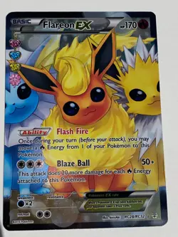 Flareon EX - Generations: Radiant Collections - RC28- Light Play - Full Art Holo - Image 1
