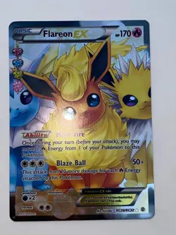 Flareon EX - Generations: Radiant Collections - RC28- Light Play - Full Art Holo - Image 3