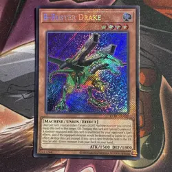 Yugioh B-Buster Drake LCKC-EN020 Secret Rare NM - Image 1