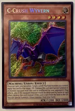 C-Crush Wyvern LCKC-EN021 | Secret Rare Unlimited | Near Mint - Image 1
