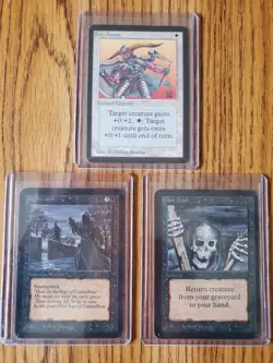 MAGIC THE GATHERING Lot of three (3) ALPHA Cards Very Nice Condition READ - Image 1