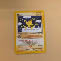 Elekid 22/111 Rare Neo Genesis Pokemon Card - Image 1