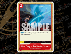 OP06-019 - Blue Dragon Seal Water Stream | ONE PIECE Card Game - Image 1