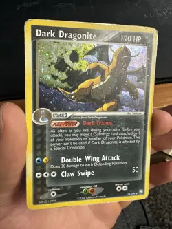Dark Dragonite 🐉🖤 15/109 Holo Rare Ex Team Rocket Returns Pokemon Card - Image 1