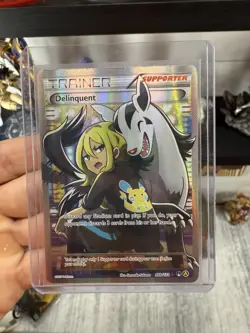 Delinquent 98b/122 Full Art Alternate Promo Card Near Mint Condition - Image 1