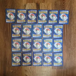 Vintage Lot of 21 Fossil Pokemon Cards Unlimited WOTC TCG - Lightly Played - Image 5