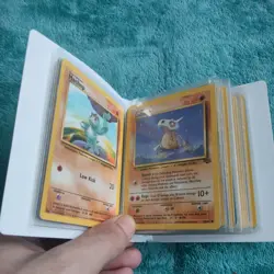 Old Vintage Wotc Pokemon Tcg Binder Bundle Joblot X60 Cards No Duplicates - Image 5