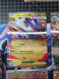 5 JUMBO Pokemon Card lot! Charizard, Victini, Mewtwo, Mega !! - Image 3