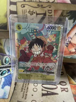Monkey D Luffy (Error) OP07-109 SR 500 Years in the Future One Piece Card - Image 1