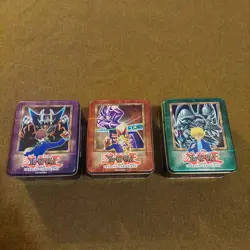 Yu-Gi-Oh Trading Card Set with 500+ Cards And 3 Tin Boxes & Game Books/boards - Image 1
