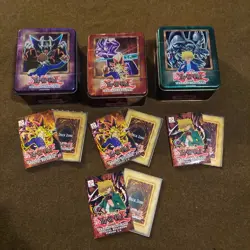 Yu-Gi-Oh Trading Card Set with 500+ Cards And 3 Tin Boxes & Game Books/boards - Image 2