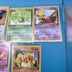 Pokemon Team Rocket TCG 1st Edition Lot 7 Cards Non Holo Set LP - Image 2