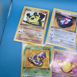 Pokemon Team Rocket TCG 1st Edition Lot 7 Cards Non Holo Set LP - Image 4