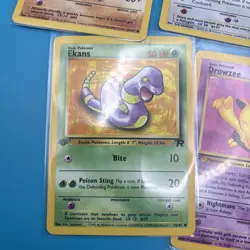 Pokemon Team Rocket TCG 1st Edition Lot 7 Cards Non Holo Set LP - Image 5