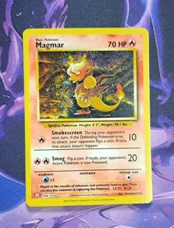 Pokemon TCG: Magmar 006/034 Trading Card Game Classic Holo - Image 1
